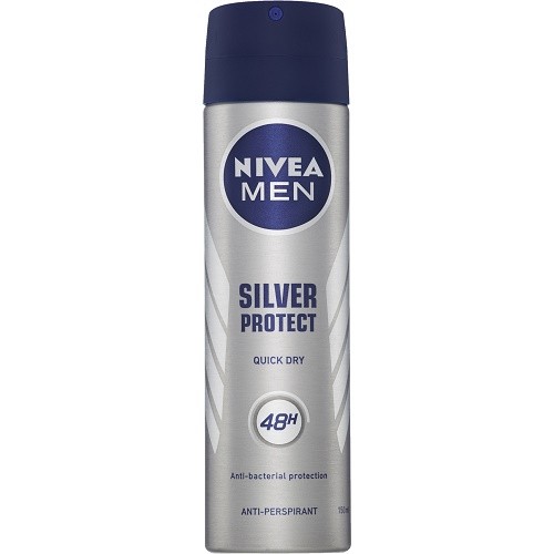 Nivea spray Silver Protec 150ml pro muže - Kosmetika Pro muže Péče o tělo Deodoranty